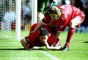 Is this most iconic goal celebration?